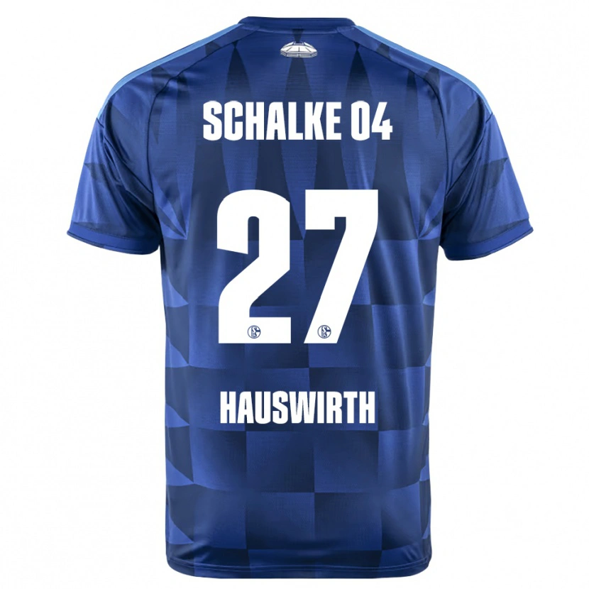 Danxen Dámské Max Hauswirth #27 Tmavě Modrá Žlutá Bílá Domů Hráčské Dresy 2026/27 Dres