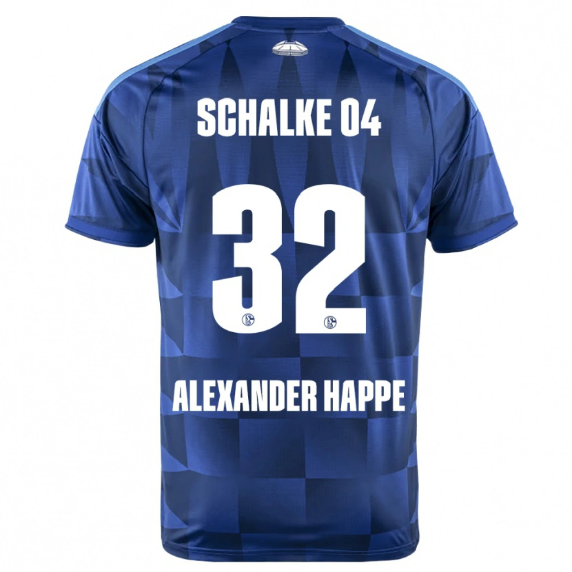 Danxen Dámské Luca Alexander Happe #32 Tmavě Modrá Žlutá Bílá Domů Hráčské Dresy 2026/27 Dres