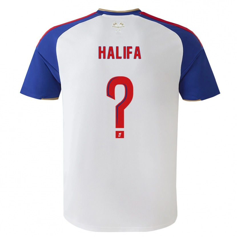 Danxen Dámské Islam Halifa #0 Královská Modrá Červená Bílá Domů Hráčské Dresy 2026/27 Dres