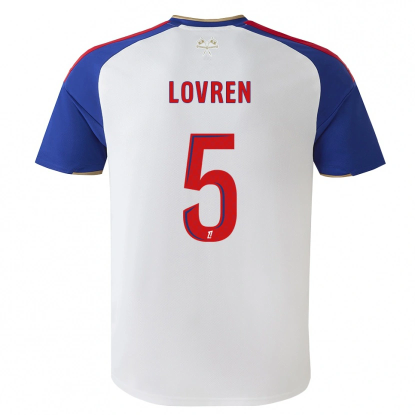 Danxen Dámské Dejan Lovren #5 Královská Modrá Červená Bílá Domů Hráčské Dresy 2026/27 Dres