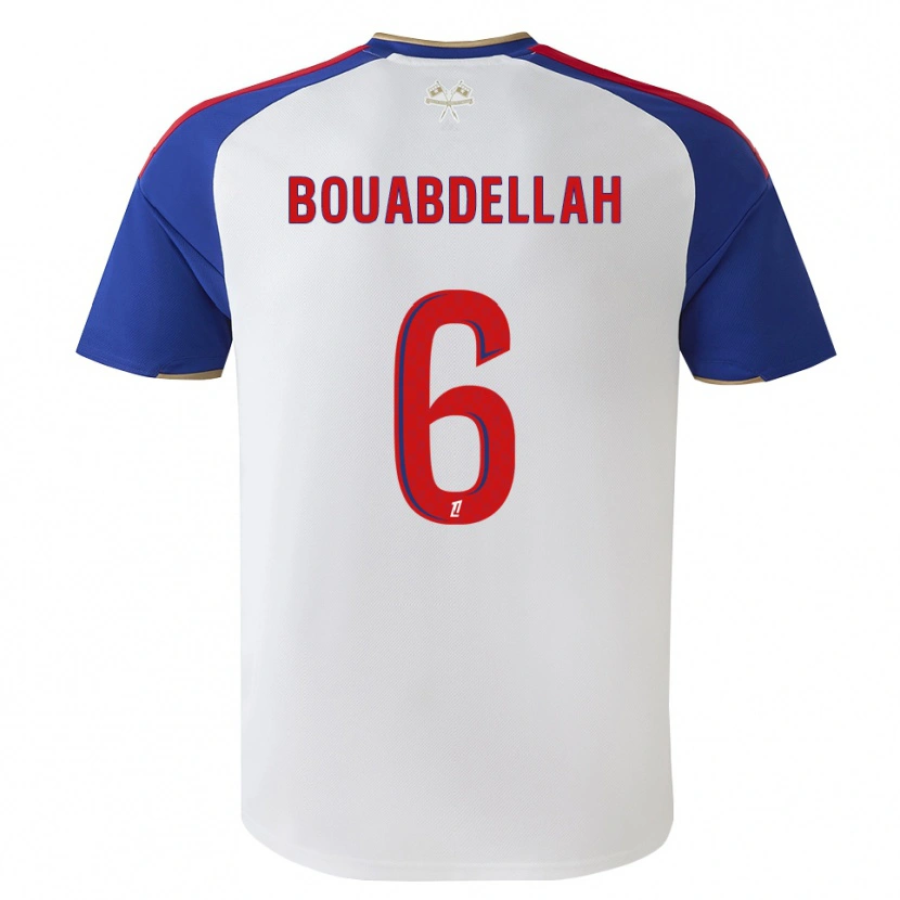 Danxen Dámské Jalis Bouabdellah #6 Královská Modrá Červená Bílá Domů Hráčské Dresy 2026/27 Dres