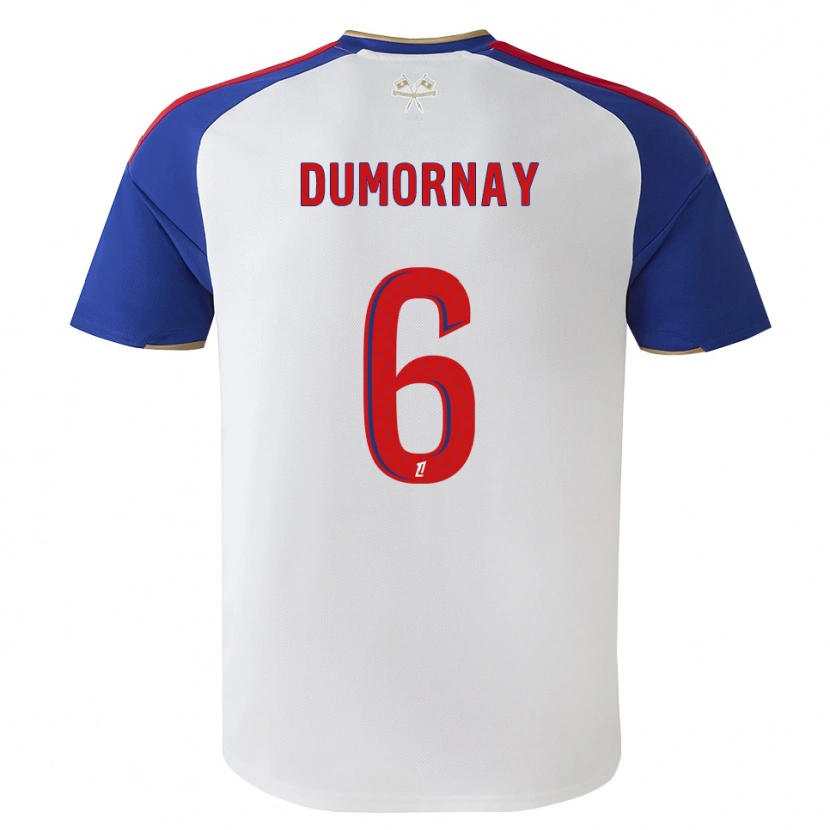 Danxen Dámské Melchie Dumornay #6 Královská Modrá Červená Bílá Domů Hráčské Dresy 2026/27 Dres