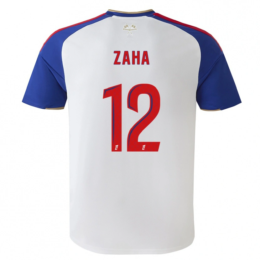 Danxen Dámské Wilfried Zaha #12 Královská Modrá Červená Bílá Domů Hráčské Dresy 2026/27 Dres