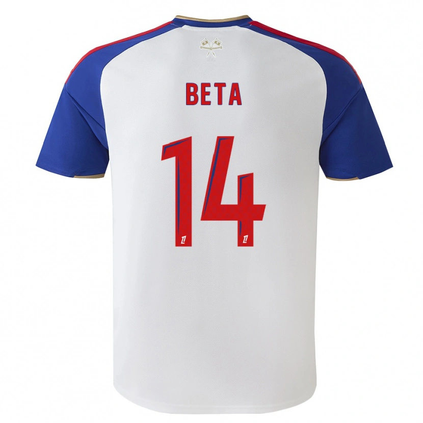Danxen Dámské Nathanaël Beta #14 Královská Modrá Červená Bílá Domů Hráčské Dresy 2026/27 Dres