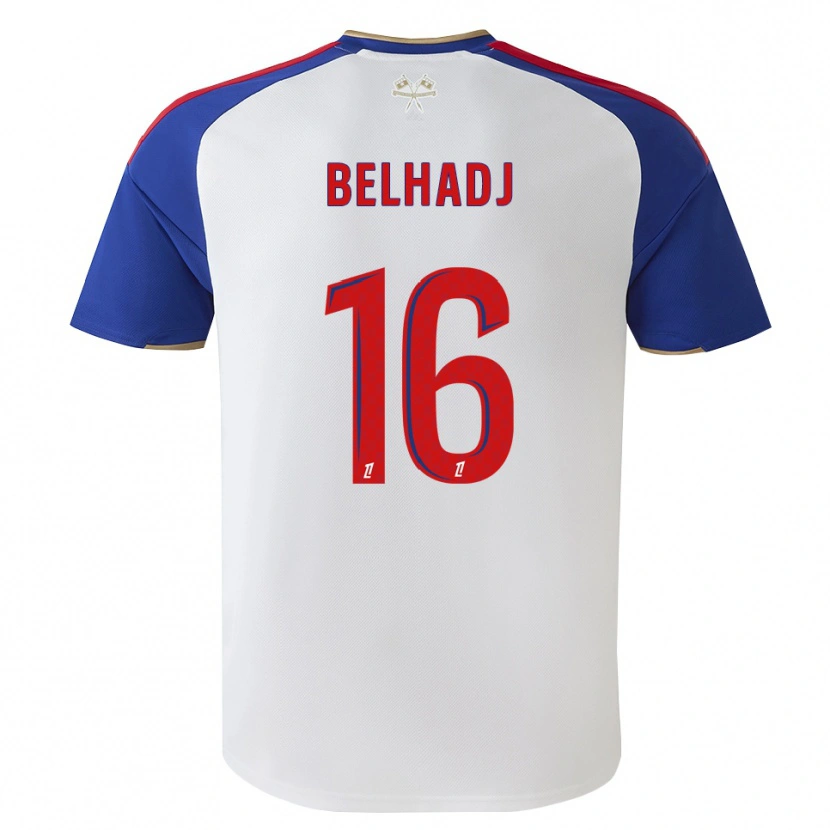 Danxen Dámské Féerine Belhadj #16 Královská Modrá Červená Bílá Domů Hráčské Dresy 2026/27 Dres