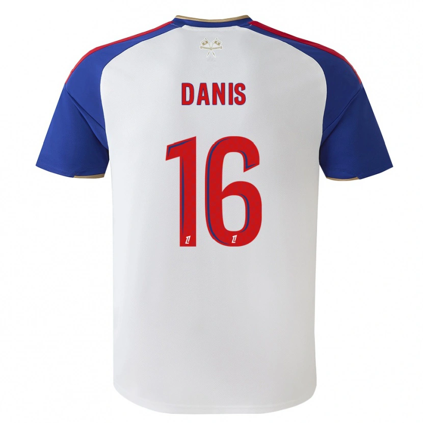 Danxen Dámské Adrien Danis #16 Královská Modrá Červená Bílá Domů Hráčské Dresy 2026/27 Dres