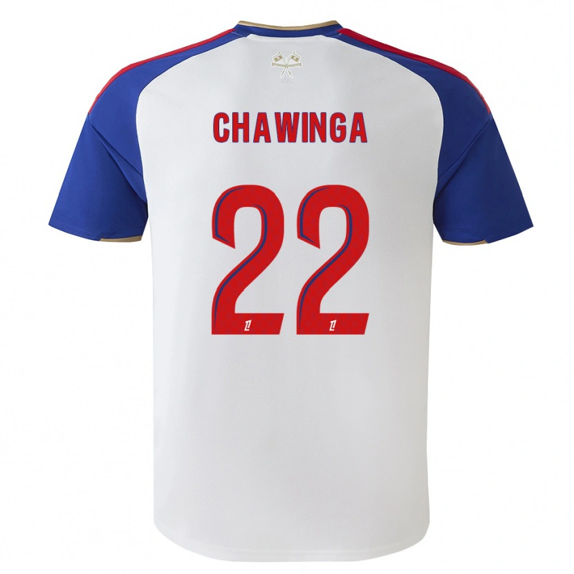 Danxen Dámské Tabitha Chawinga #22 Královská Modrá Červená Bílá Domů Hráčské Dresy 2026/27 Dres