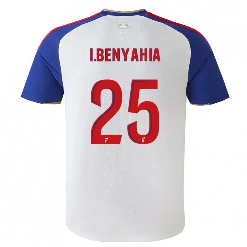 Danxen Dámské Ines Benyahia #25 Královská Modrá Červená Bílá Domů Hráčské Dresy 2026/27 Dres