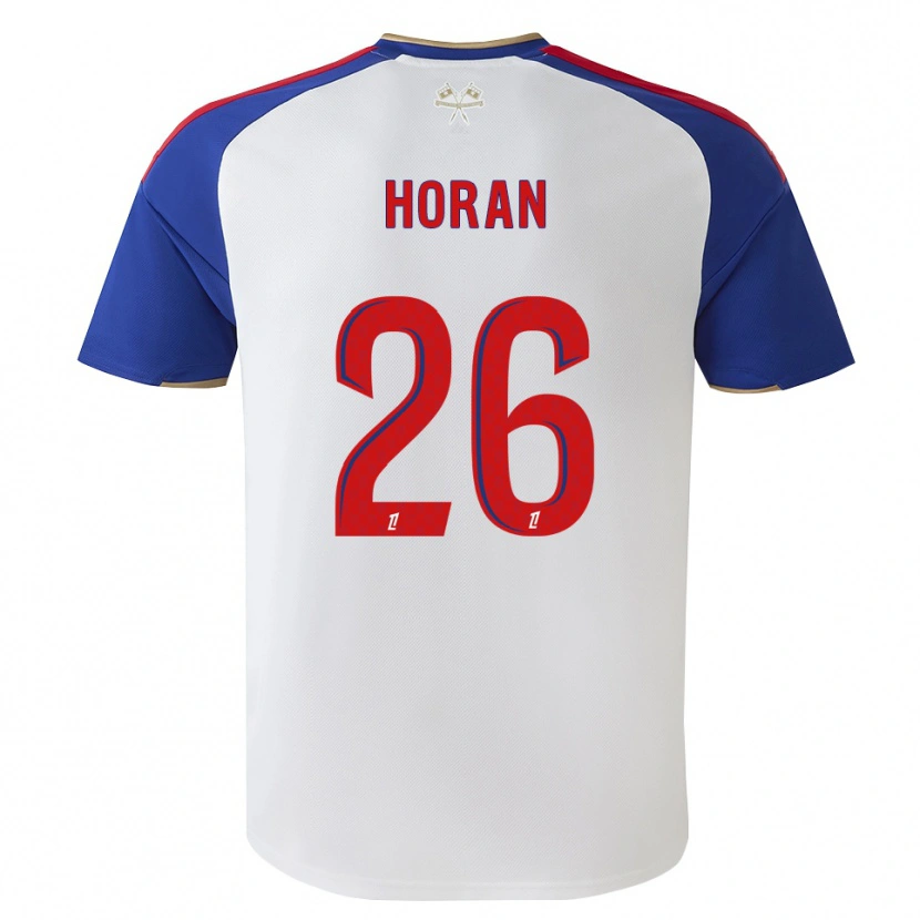 Danxen Dámské Lindsey Horan #26 Královská Modrá Červená Bílá Domů Hráčské Dresy 2026/27 Dres
