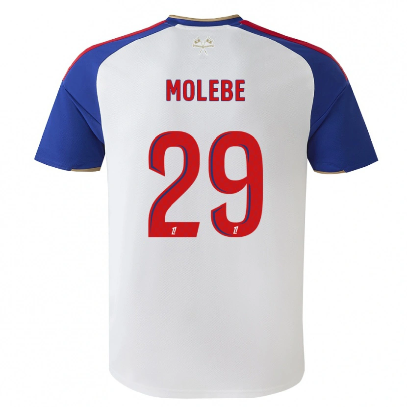 Danxen Dámské Enzo Molebe #29 Královská Modrá Červená Bílá Domů Hráčské Dresy 2026/27 Dres