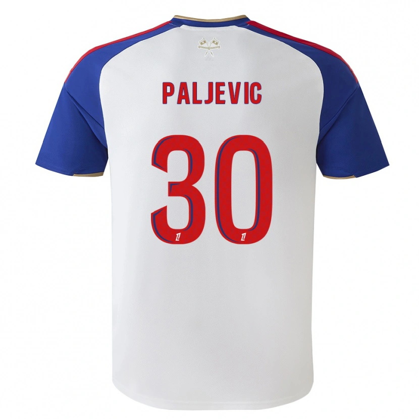 Danxen Dámské Alyssia Paljevic #30 Královská Modrá Červená Bílá Domů Hráčské Dresy 2026/27 Dres