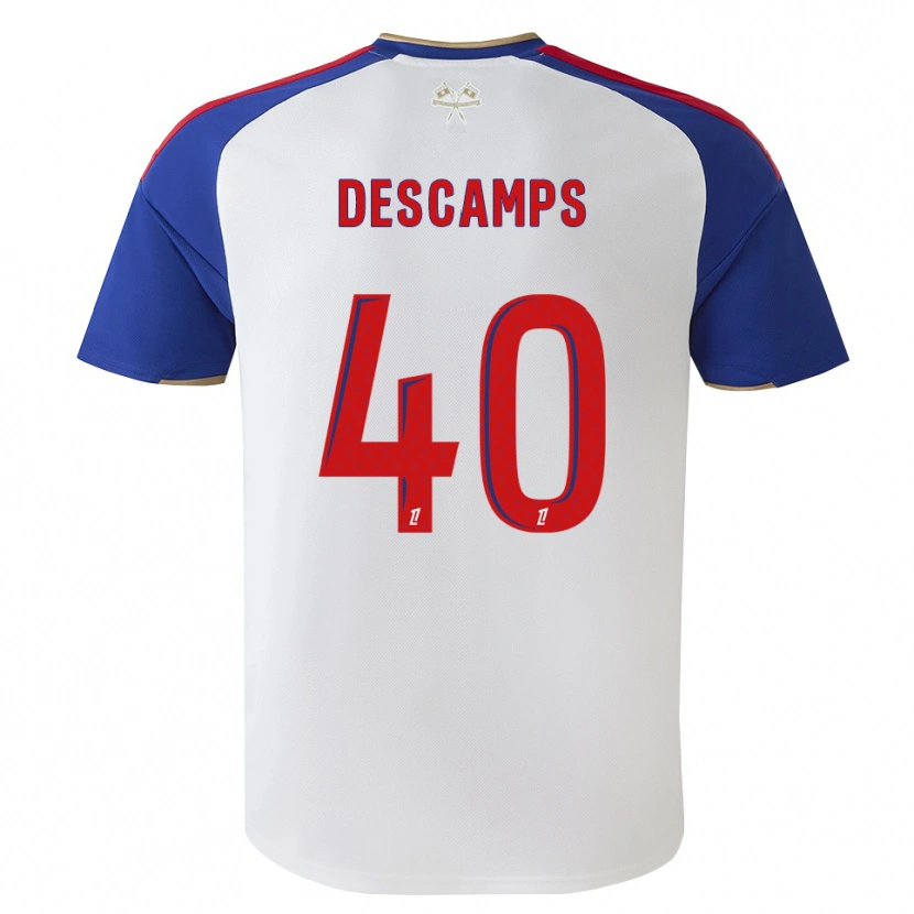 Danxen Dámské Rémy Descamps #40 Královská Modrá Červená Bílá Domů Hráčské Dresy 2026/27 Dres