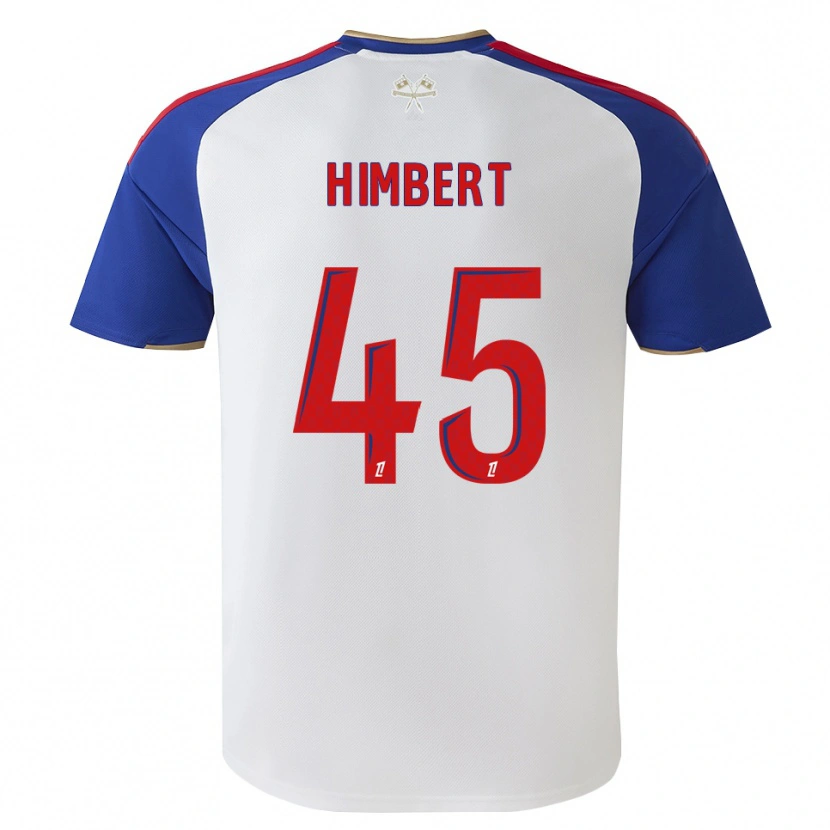Danxen Dámské Rémi Himbert #45 Královská Modrá Červená Bílá Domů Hráčské Dresy 2026/27 Dres