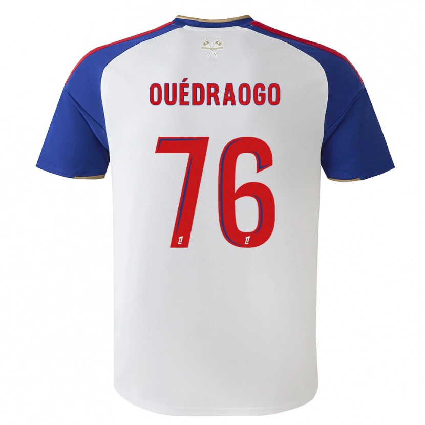 Danxen Dámské Mohamed Ouédraogo #76 Královská Modrá Červená Bílá Domů Hráčské Dresy 2026/27 Dres