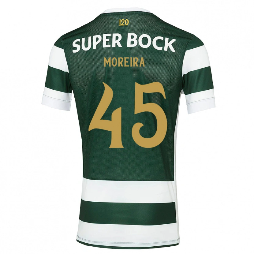 Danxen Dámské David Moreira #45 Tmavě Břidlicově Šedá Bílá Domů Hráčské Dresy 2026/27 Dres