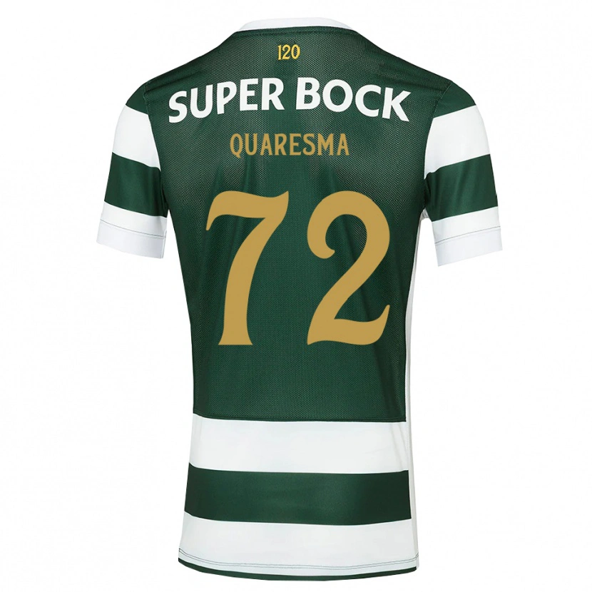 Danxen Dámské Eduardo Quaresma #72 Tmavě Břidlicově Šedá Bílá Domů Hráčské Dresy 2026/27 Dres
