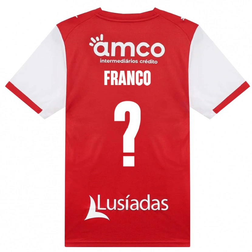 Danxen Dámské Zé Franco #0 Bílá Červená Černá Domů Hráčské Dresy 2026/27 Dres