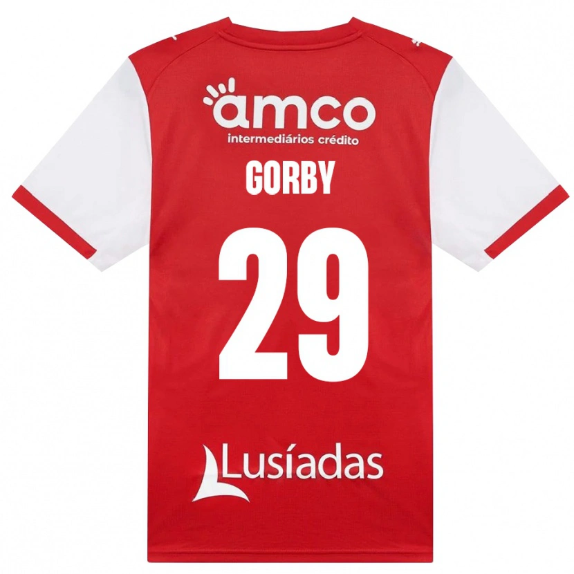 Danxen Dámské Jean-Baptiste Gorby #29 Bílá Červená Černá Domů Hráčské Dresy 2026/27 Dres