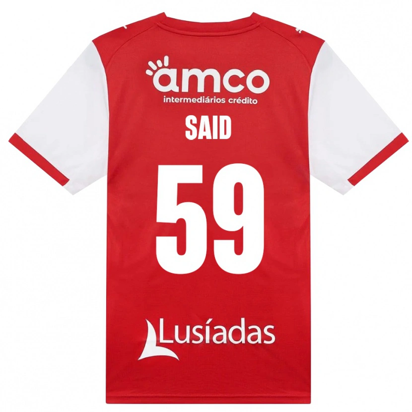 Danxen Dámské Yan Said #59 Bílá Červená Černá Domů Hráčské Dresy 2026/27 Dres