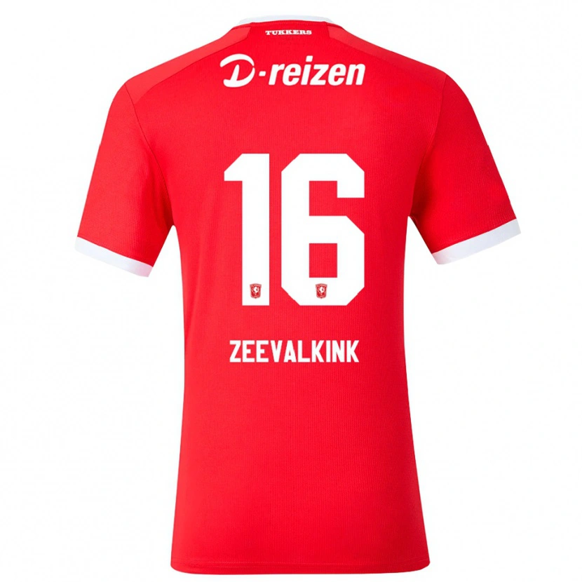 Danxen Dámské Milo Zeevalkink #16 Červená Bílá Domů Hráčské Dresy 2026/27 Dres