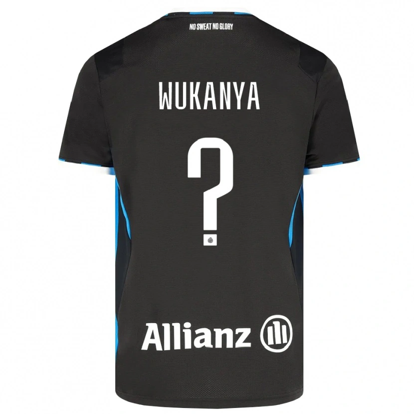 Danxen Dámské Stéphane Wukanya #0 Černá Červená Modrá Domů Hráčské Dresy 2026/27 Dres