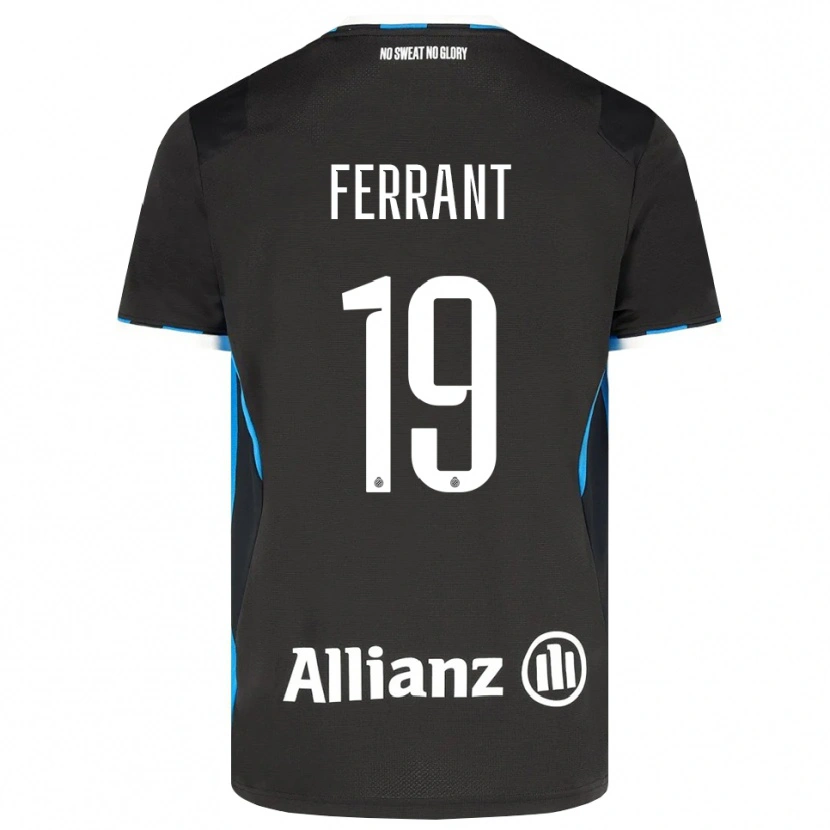 Danxen Dámské Lyen Ferrant #19 Černá Červená Modrá Domů Hráčské Dresy 2026/27 Dres