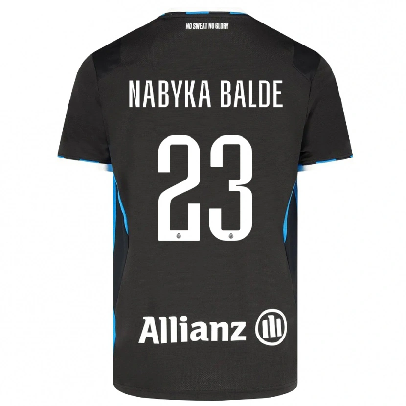 Danxen Dámské Mamadou Balde #23 Černá Červená Modrá Domů Hráčské Dresy 2026/27 Dres
