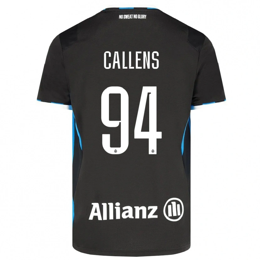 Danxen Dámské Emiel Callens #94 Černá Červená Modrá Domů Hráčské Dresy 2026/27 Dres