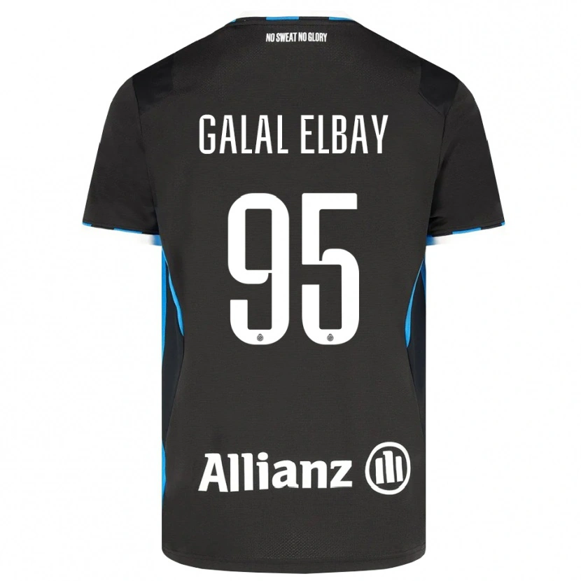 Danxen Dámské Mohamed Galal Elbay #95 Černá Červená Modrá Domů Hráčské Dresy 2026/27 Dres