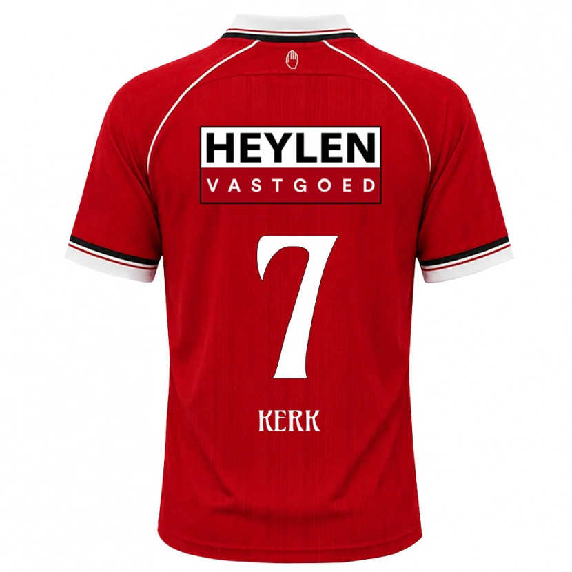Danxen Dámské Gyrano Kerk #7 Červená Bílá Černá Domů Hráčské Dresy 2026/27 Dres