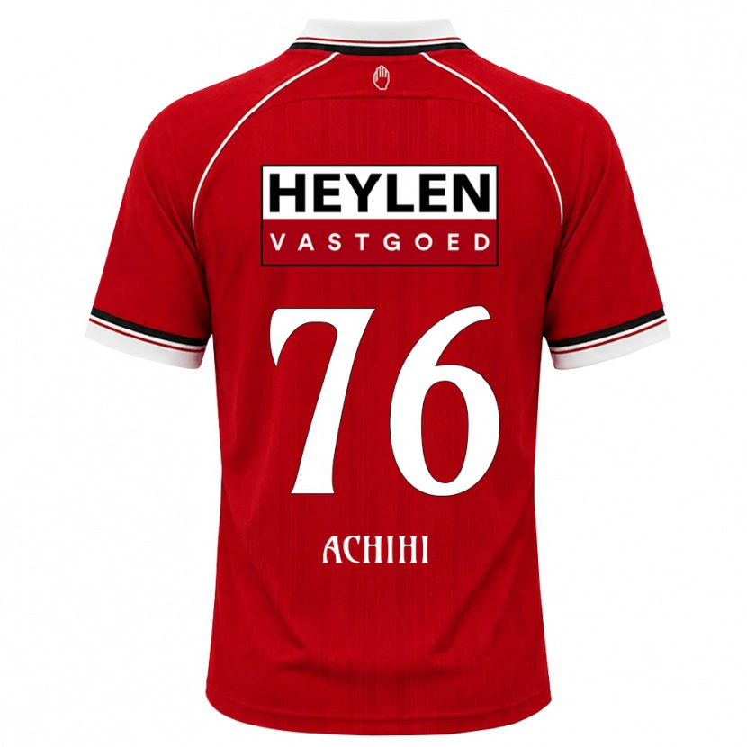 Danxen Dámské Orseer Achihi #76 Červená Bílá Černá Domů Hráčské Dresy 2026/27 Dres