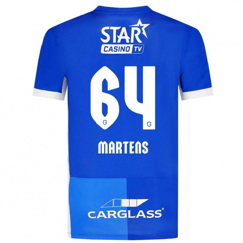 Danxen Dámské Nolan Martens #64 Středně Modrá Královská Modř Bílá Domů Hráčské Dresy 2026/27 Dres