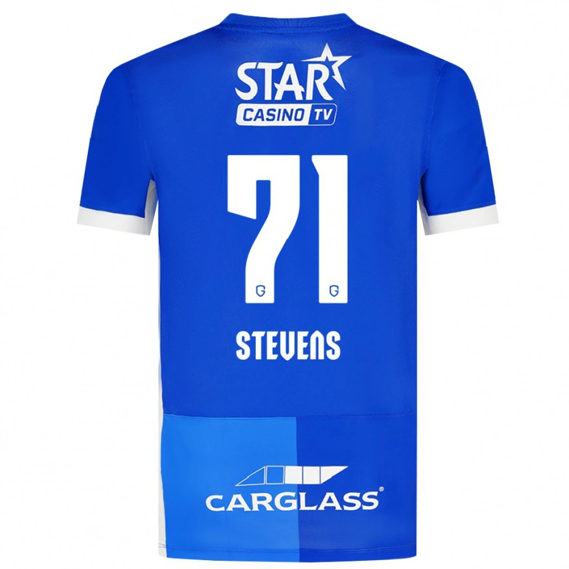 Danxen Dámské Brent Stevens #71 Středně Modrá Královská Modř Bílá Domů Hráčské Dresy 2026/27 Dres