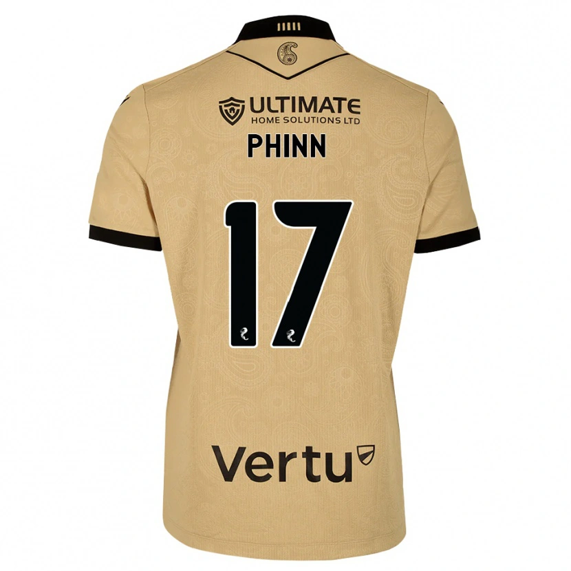 Danxen Dámské Shaun Phinn #17 Dřevnatá Černá Daleko Hráčské Dresy 2026/27 Dres