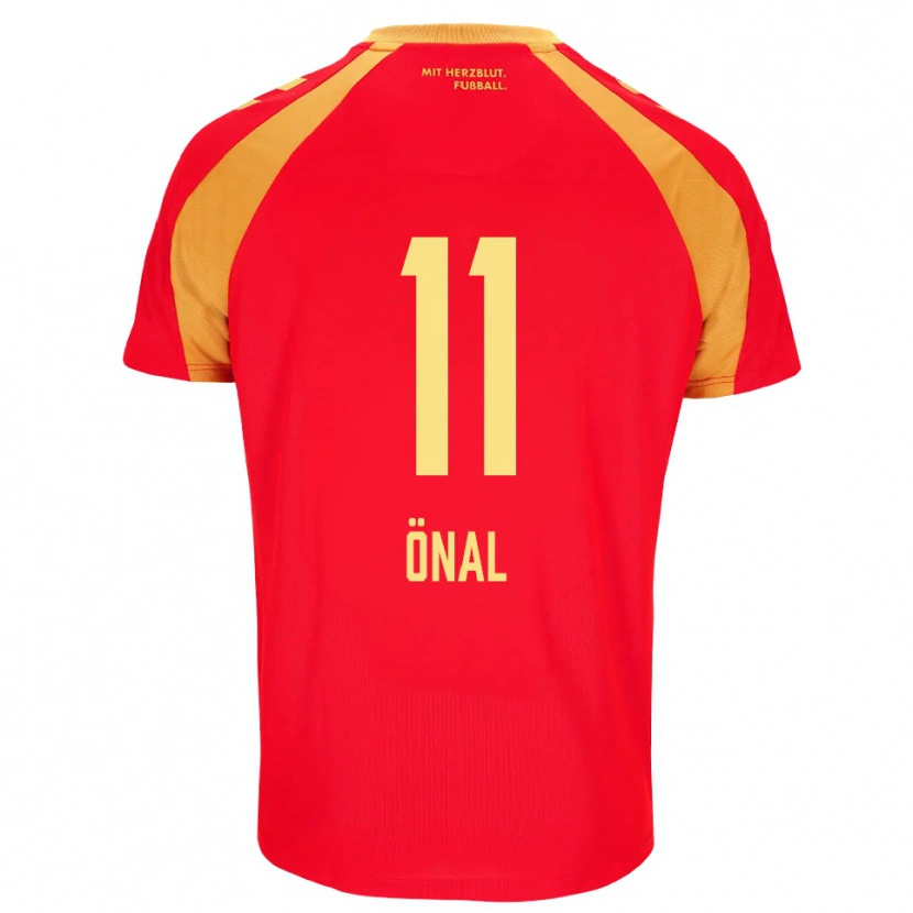 Danxen Dámské Umut Önal #11 Červená Oranžová Černá Daleko Hráčské Dresy 2026/27 Dres