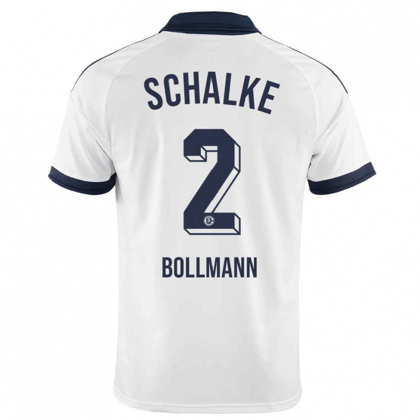 Danxen Dámské Nathalie Bollmann #2 Černá Bílá Daleko Hráčské Dresy 2026/27 Dres