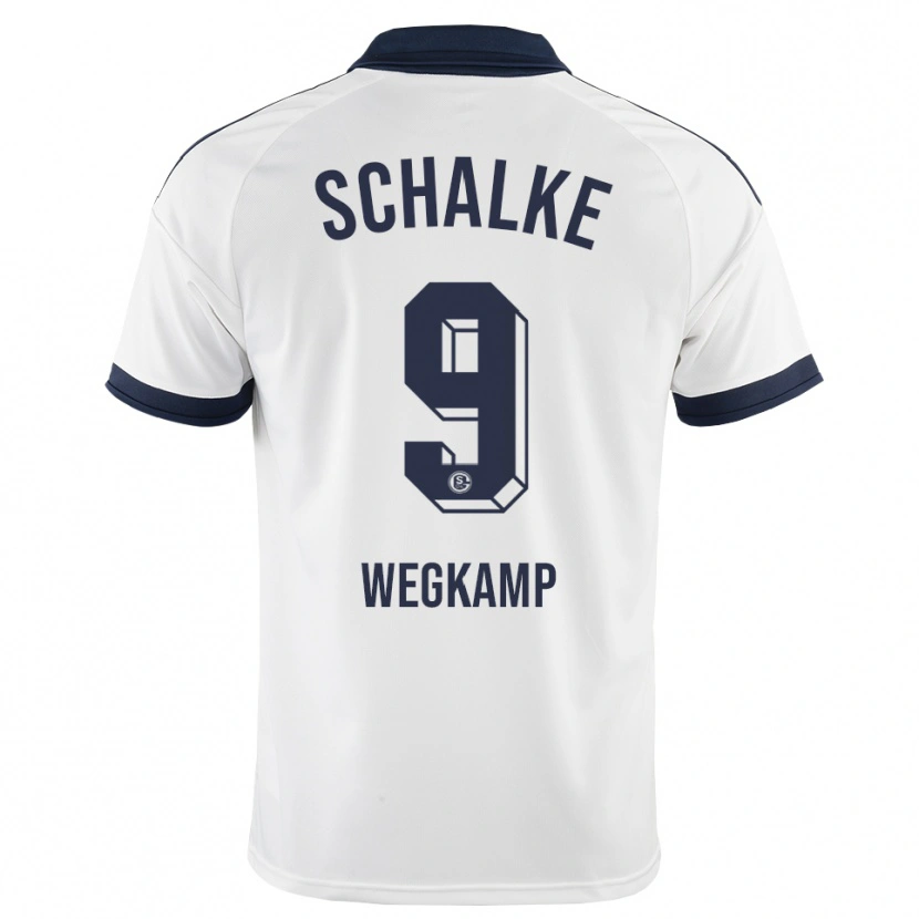 Danxen Dámské Gerrit Wegkamp #9 Černá Bílá Daleko Hráčské Dresy 2026/27 Dres
