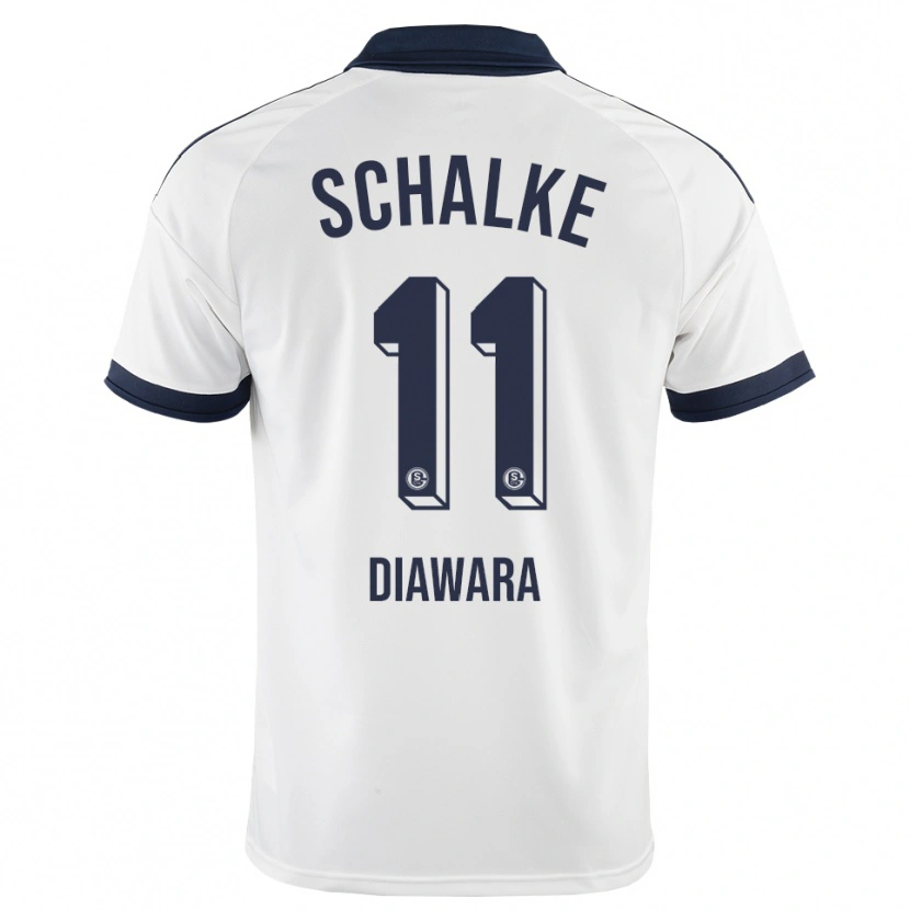 Danxen Dámské Mamady Diawara #11 Černá Bílá Daleko Hráčské Dresy 2026/27 Dres