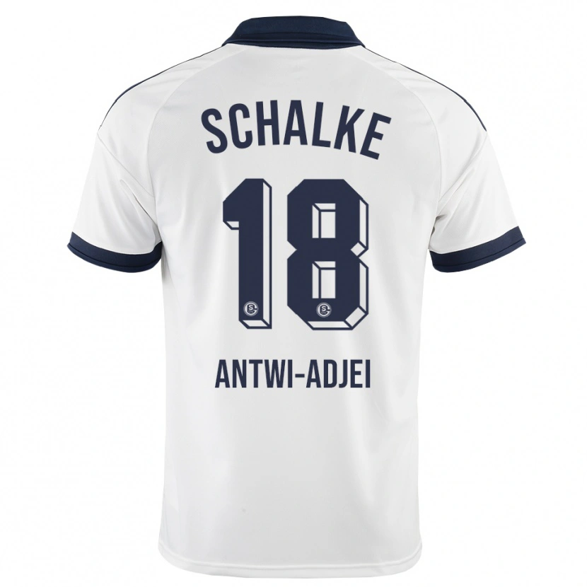 Danxen Dámské Christopher Antwi-Adjei #18 Černá Bílá Daleko Hráčské Dresy 2026/27 Dres