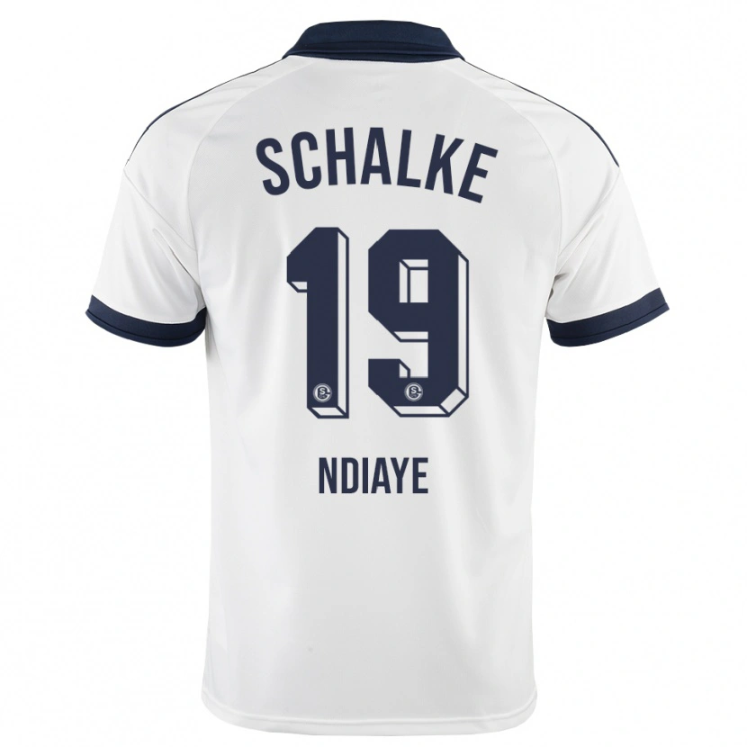 Danxen Dámské Jean-Paul Ndiaye #19 Černá Bílá Daleko Hráčské Dresy 2026/27 Dres