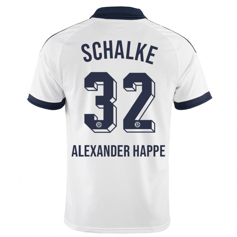 Danxen Dámské Luca Alexander Happe #32 Černá Bílá Daleko Hráčské Dresy 2026/27 Dres