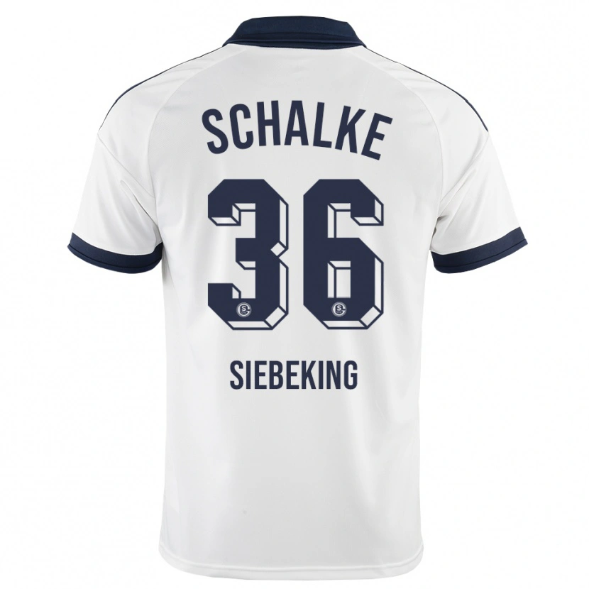 Danxen Dámské Johannes Siebeking #36 Černá Bílá Daleko Hráčské Dresy 2026/27 Dres