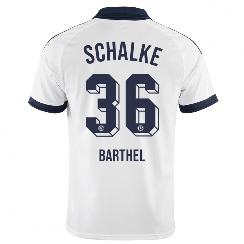 Danxen Dámské Niklas Barthel #36 Černá Bílá Daleko Hráčské Dresy 2026/27 Dres