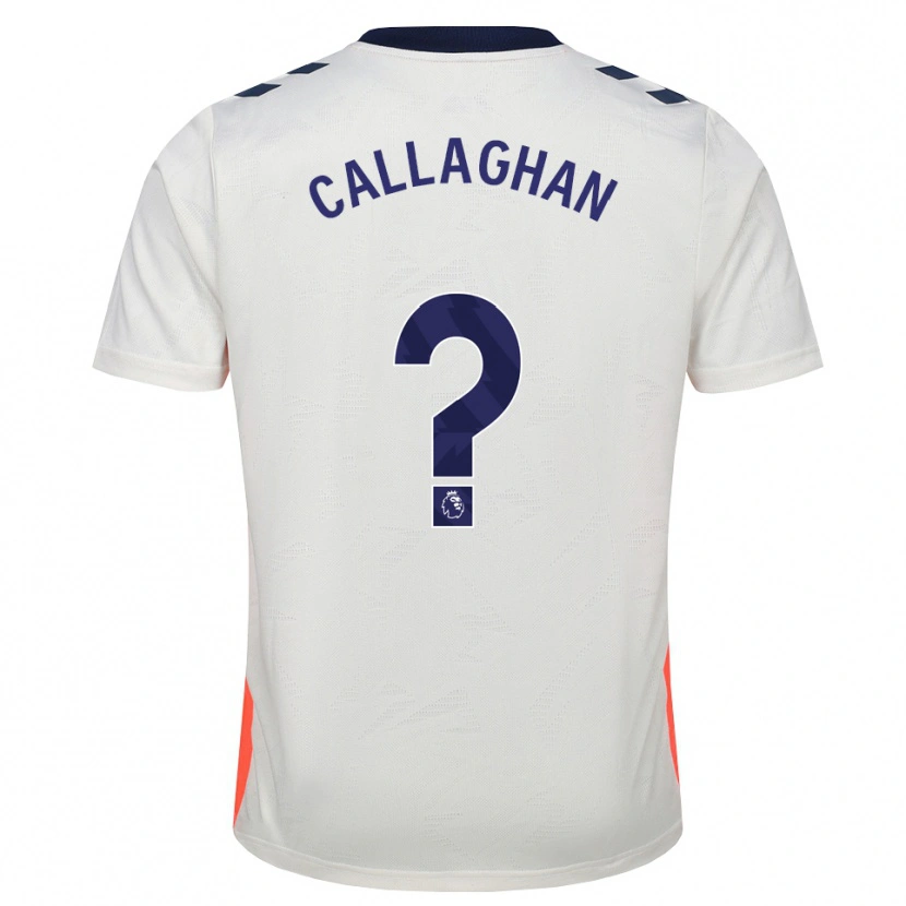 Danxen Dámské Charlie Callaghan #0 Bílá Oranžová Královská Modrá Daleko Hráčské Dresy 2026/27 Dres