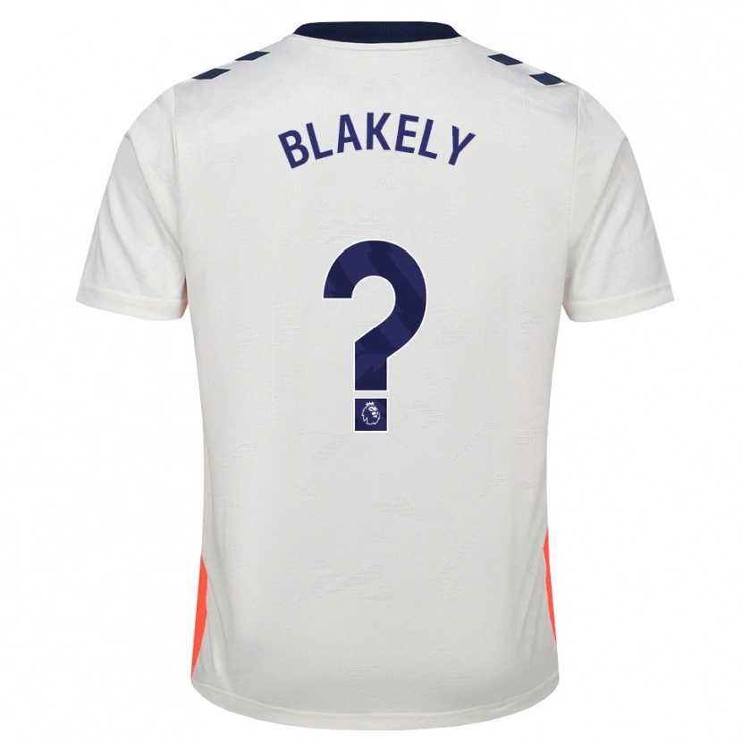 Danxen Dámské Ben Blakely #0 Bílá Oranžová Královská Modrá Daleko Hráčské Dresy 2026/27 Dres