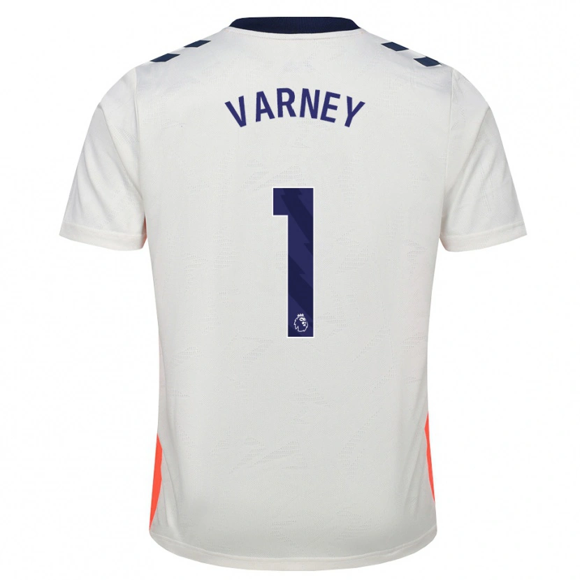 Danxen Dámské Oscar Varney #1 Bílá Oranžová Královská Modrá Daleko Hráčské Dresy 2026/27 Dres