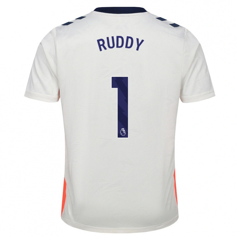 Danxen Dámské Jack Ruddy #1 Bílá Oranžová Královská Modrá Daleko Hráčské Dresy 2026/27 Dres