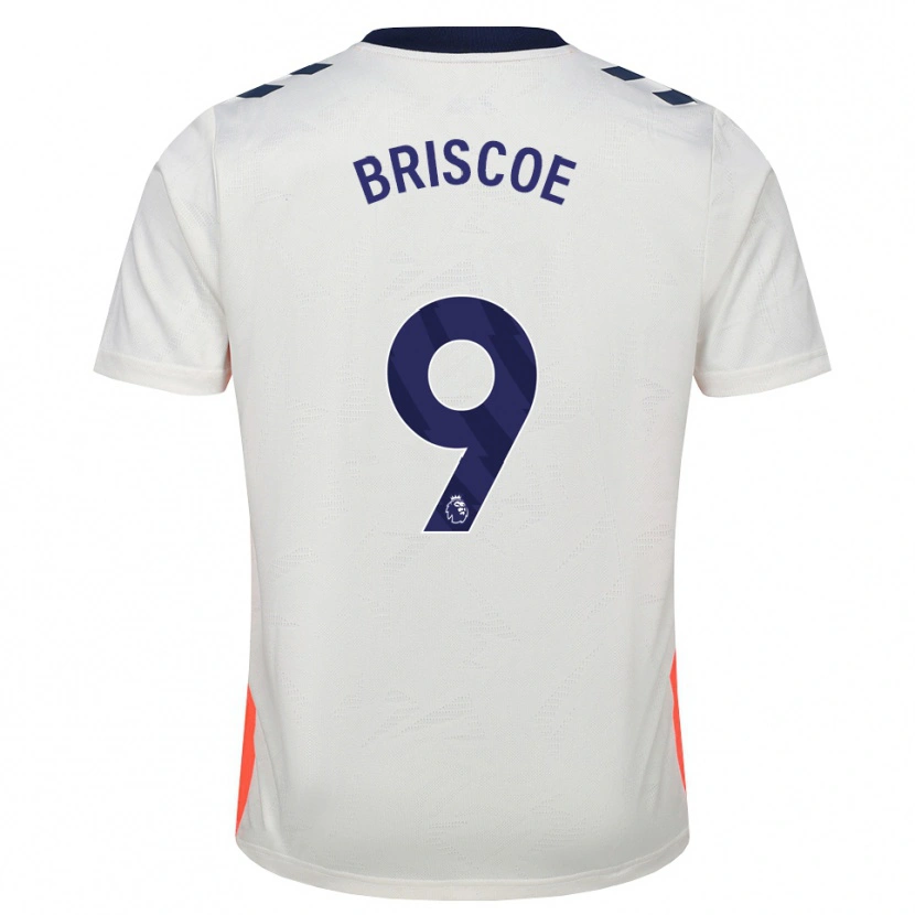 Danxen Dámské Elijah Briscoe #9 Bílá Oranžová Královská Modrá Daleko Hráčské Dresy 2026/27 Dres