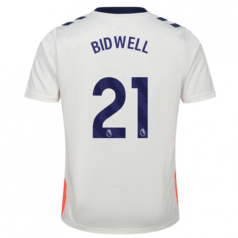 Danxen Dámské Jake Bidwell #21 Bílá Oranžová Královská Modrá Daleko Hráčské Dresy 2026/27 Dres