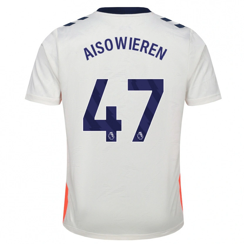 Danxen Dámské Evan Eghosa Aisowieren #47 Bílá Oranžová Královská Modrá Daleko Hráčské Dresy 2026/27 Dres